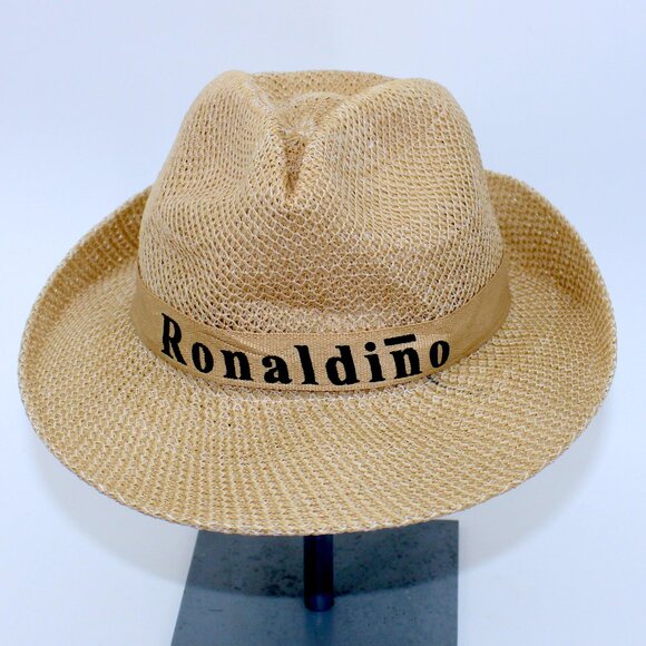 Other - RONALDINO Small Curly Brim Straw Sun Hat